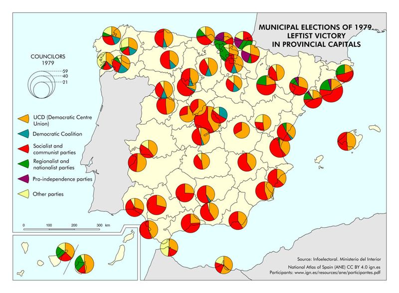 File:Spain Municipal-elections-of-1979.-Leftist-victory-in-provincial-capitals 1979 map 18665 eng.jpg